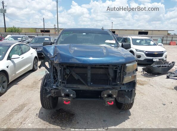3GCPYCEF1LG441190 2020 CHEVROLET SILVERADO Blue Rear interior view