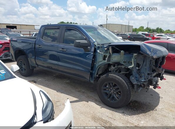 3GCPYCEF1LG441190 2020 CHEVROLET SILVERADO Blue 360 interior view