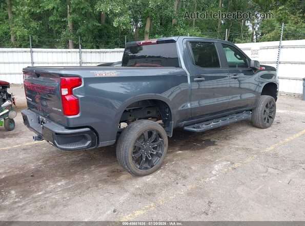 3GCPYCEF2KG142726 2019 CHEVROLET SILVERADO Gray Trasero derecho