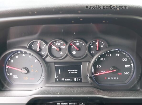 3GCPYCEF2KG142726 2019 CHEVROLET SILVERADO Gray Vista de los asientos traseros
