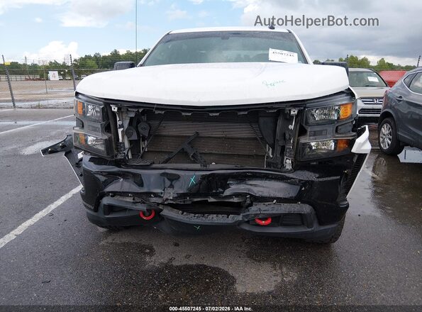 3GCPYCEF2LG208399 2020 CHEVROLET SILVERADO White წინა ხედი