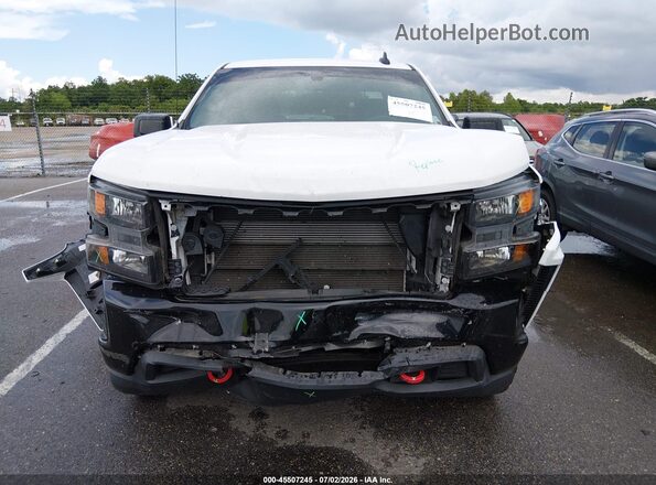 3GCPYCEF2LG208399 2020 CHEVROLET SILVERADO White ხელსაწყოთა პანელის ხედი