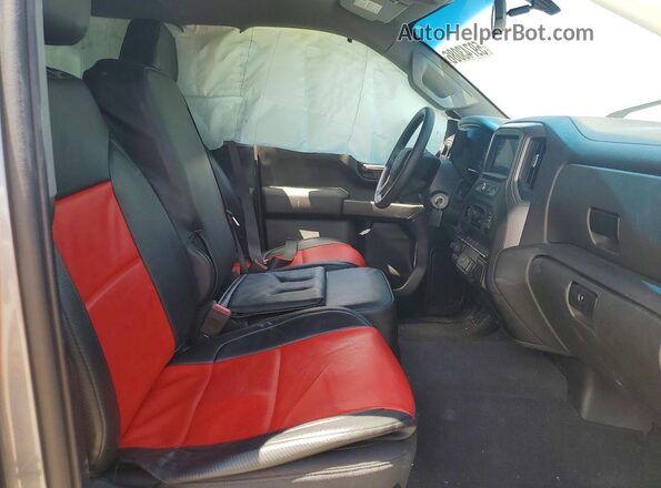 3GCPYCEF3LG275528 2020 CHEVROLET SILVERADO Charcoal Vista interior delantera
