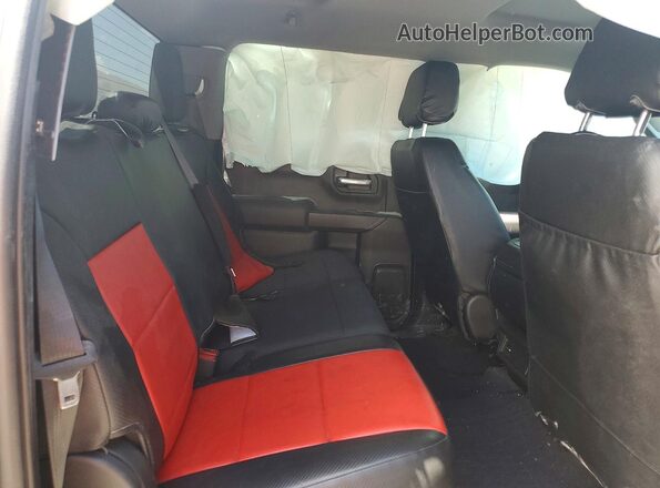 3GCPYCEF3LG275528 2020 CHEVROLET SILVERADO Charcoal Vista de los asientos traseros