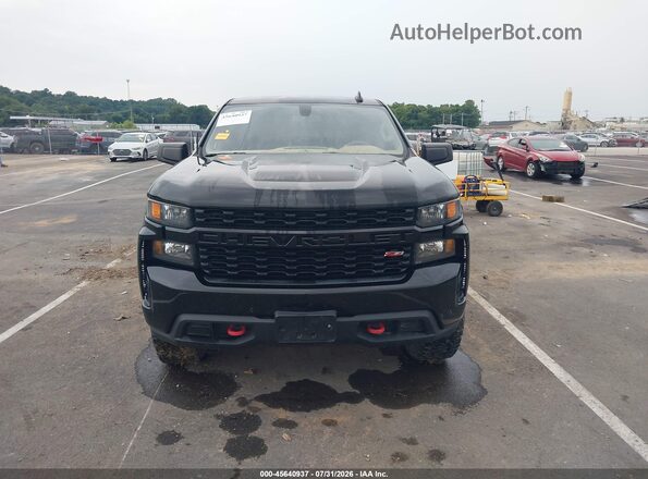 3GCPYCEF4LG261539 2020 CHEVROLET SILVERADO Black Front view
