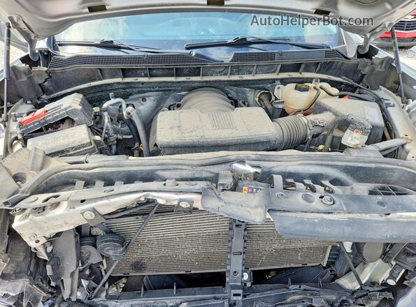 3GCPYCEF6LG437703 2020 CHEVROLET SILVERADO Silver უკანა სალონის ხედი