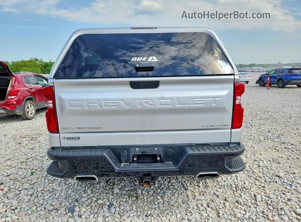 3GCPYCEF6LG437703 2020 CHEVROLET SILVERADO Silver უკანა ხედი