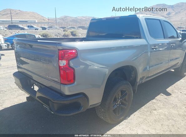 3GCPYCEF6MG288081 2021 CHEVROLET SILVERADO Gray Trasero derecho