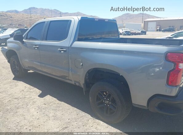 3GCPYCEF6MG288081 2021 CHEVROLET SILVERADO Gray Trasero izquierdo