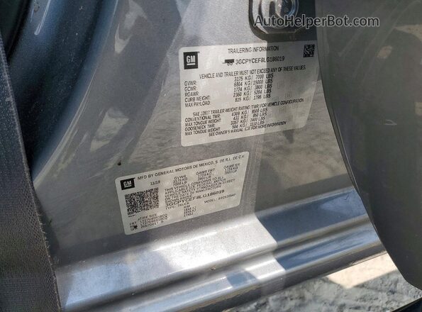 3GCPYCEF8LG186019 2020 CHEVROLET SILVERADO Silver Вид підкапотного простору