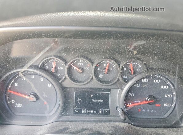 3GCPYCEF8LG186019 2020 CHEVROLET SILVERADO Silver Вид щитка приладів