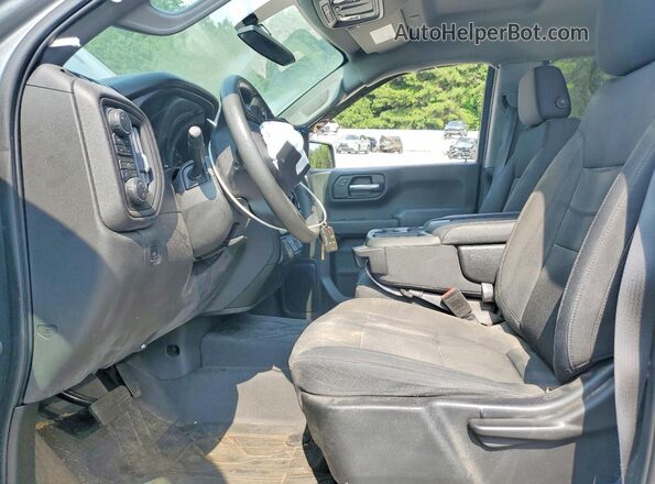 3GCPYCEF8LG186019 2020 CHEVROLET SILVERADO Silver Вид салону спереду
