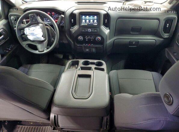 3GCPYCEF9KG150905 2019 CHEVROLET SILVERADO Gray Առջևի վահանակի տեսք