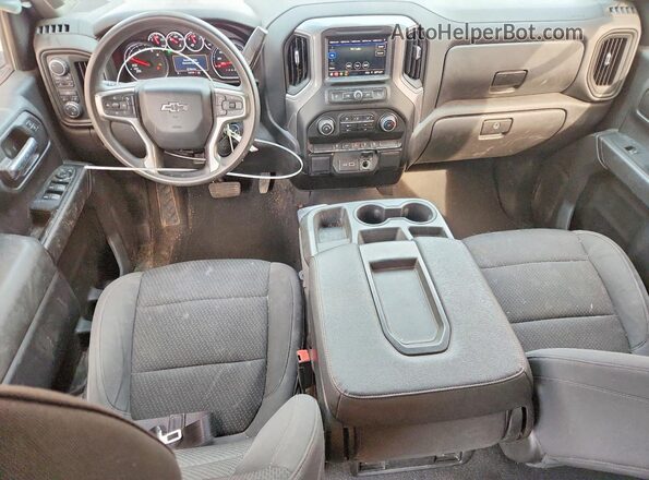 3GCPYCEK4NG103783 2022 CHEVROLET SILVERADO Red წინა პანელის ხედი