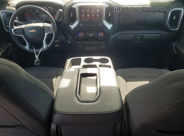 3GCPYDEK4NG149149 2022 CHEVROLET SILVERADO Gray Widok deski rozdzielczej