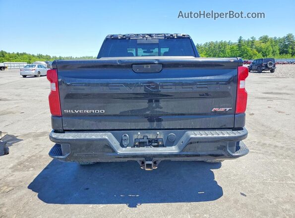 3GCPYEEK9KG209279 2019 CHEVROLET SILVERADO Black Вид ззаду
