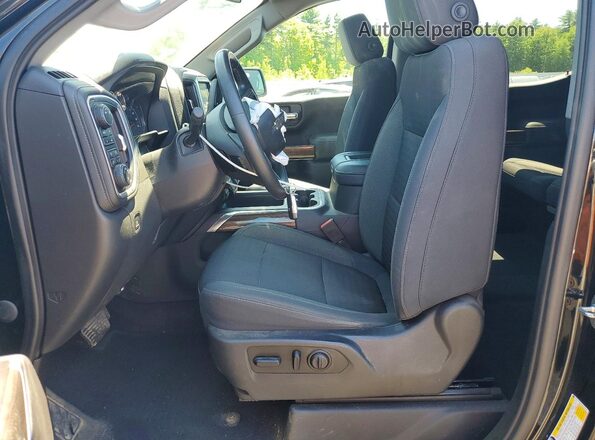 3GCPYEEK9KG209279 2019 CHEVROLET SILVERADO Black Вид салону спереду