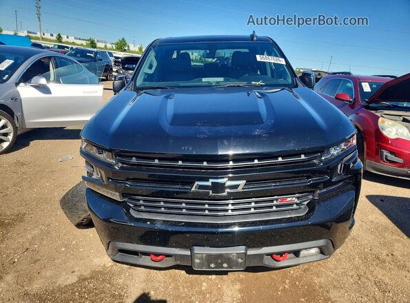 3GCPYFED0NG169928 2022 CHEVROLET SILVERADO Black Widok z przodu