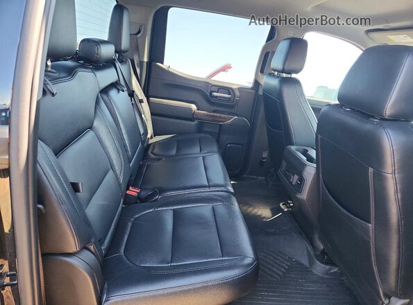 3GCPYFED0NG169928 2022 CHEVROLET SILVERADO Black Widok tylnych siedzeń