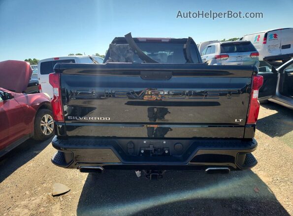 3GCPYFED0NG169928 2022 CHEVROLET SILVERADO Black Widok z tyłu