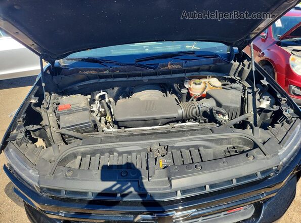 3GCPYFED0NG169928 2022 CHEVROLET SILVERADO Black Widok wnętrza z tyłu