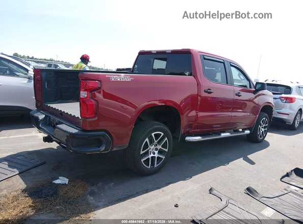 3GCPYFED1KG118546 2019 CHEVROLET SILVERADO Red Tył prawy