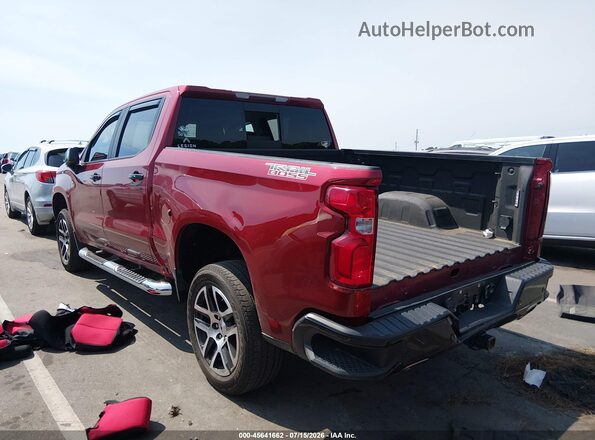 3GCPYFED1KG118546 2019 CHEVROLET SILVERADO Red Tył lewy
