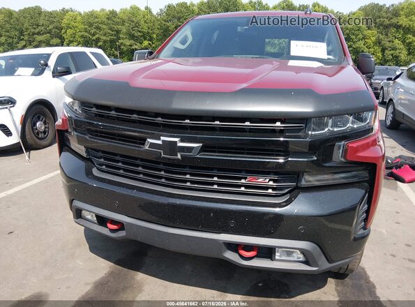 3GCPYFED1KG118546 2019 CHEVROLET SILVERADO Red Widok wnętrza z tyłu