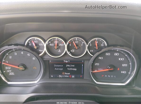 3GCPYFED1KG118546 2019 CHEVROLET SILVERADO Red Widok tylnych siedzeń
