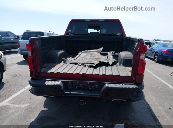 3GCPYFED1KG118546 2019 CHEVROLET SILVERADO Red Widok z przodu