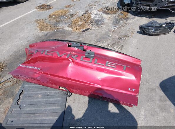 3GCPYFED1KG118546 2019 CHEVROLET SILVERADO Red Widok zestawu wskaźników