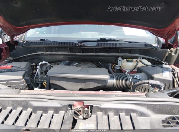 3GCPYFED1KG118546 2019 CHEVROLET SILVERADO Red Widok z tyłu