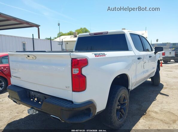 3GCPYFED1KG182697 2019 CHEVROLET SILVERADO White Trasero derecho