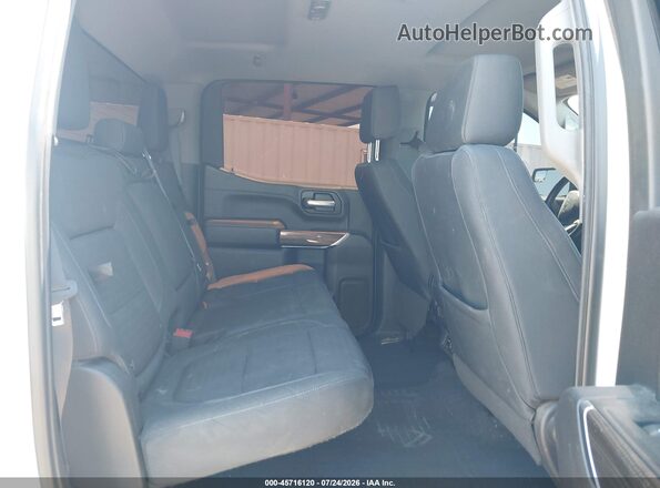 3GCPYFED1KG182697 2019 CHEVROLET SILVERADO White Vista de la etiqueta del VIN