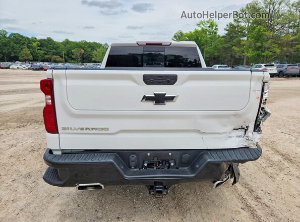 3GCPYFED2MG473308 2021 CHEVROLET SILVERADO White Հետևի տեսք