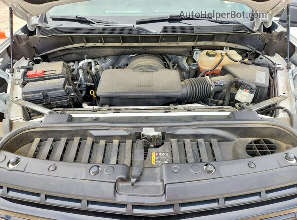 3GCPYFED2MG473308 2021 CHEVROLET SILVERADO White Սալոնի հետևի տեսք