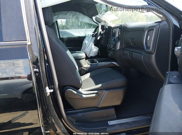 3GCPYFED2NG175813 2022 CHEVROLET SILVERADO Black Սալոնի դիմացի տեսք