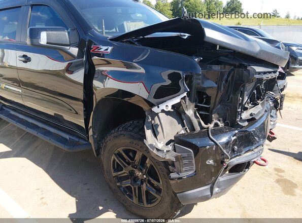 3GCPYFED2NG175813 2022 CHEVROLET SILVERADO Black Դիմացի տեսք