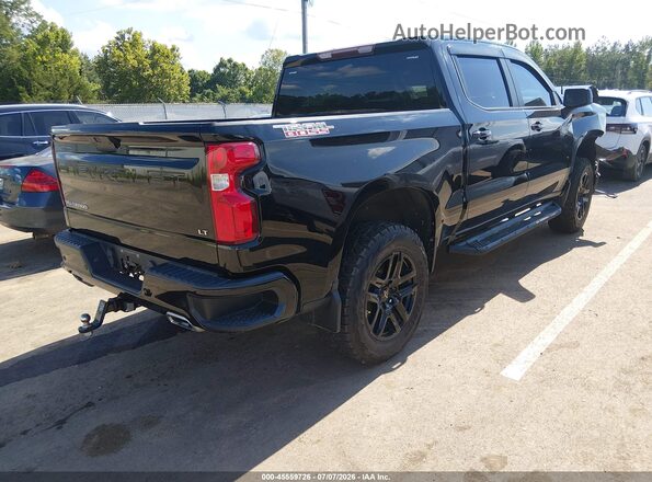 3GCPYFED2NG175813 2022 CHEVROLET SILVERADO Black Հետևի աջ