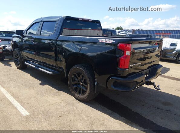 3GCPYFED2NG175813 2022 CHEVROLET SILVERADO Black Հետևի ձախ