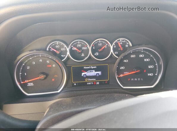 3GCPYFED2NG175813 2022 CHEVROLET SILVERADO Black Հետևի նստատեղերի տեսք
