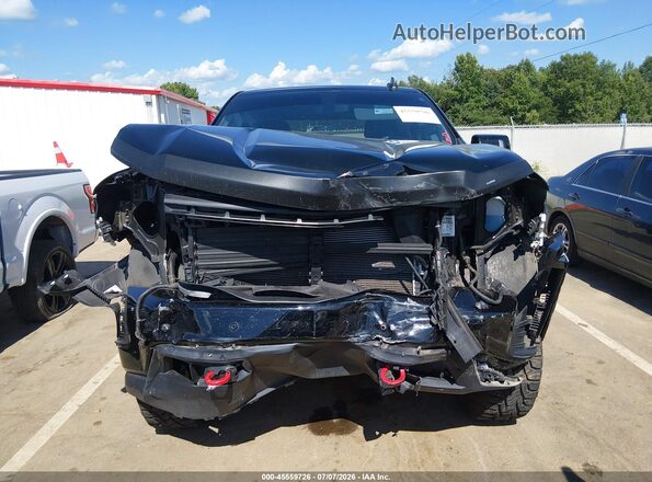 3GCPYFED2NG175813 2022 CHEVROLET SILVERADO Black Սալոնի հետևի տեսք