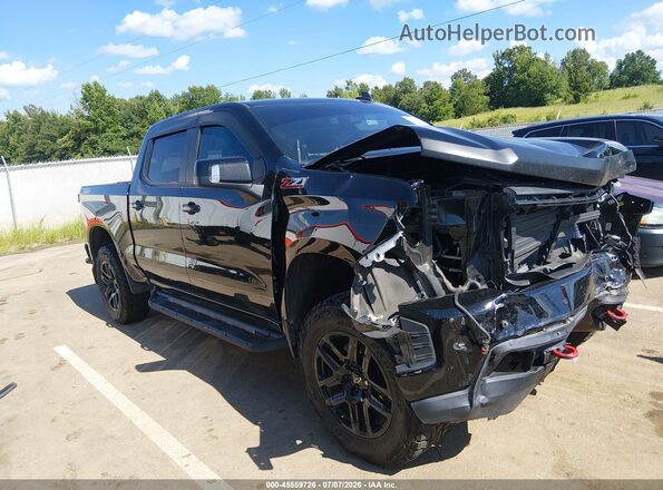 3GCPYFED2NG175813 2022 CHEVROLET SILVERADO Black Սալոնի 360 աստիճան տեսք