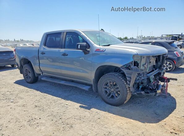 3GCPYFED3MG233703 2021 CHEVROLET SILVERADO Gray Առջևի աջ