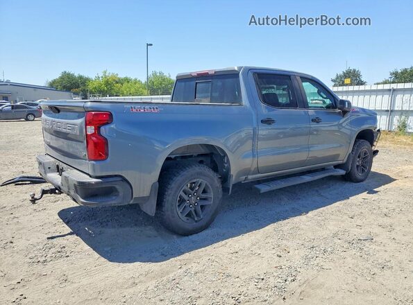 3GCPYFED3MG233703 2021 CHEVROLET SILVERADO Gray Հետևի աջ