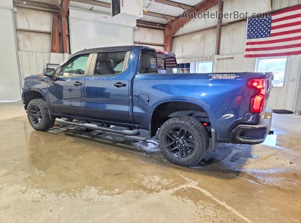 3GCPYFED3MG357681 2021 CHEVROLET SILVERADO Blue Задня ліва чверть