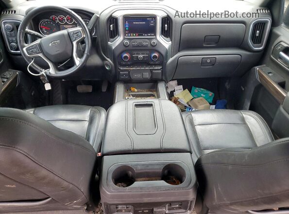 3GCPYFED4LG328656 2020 CHEVROLET SILVERADO Black წინა პანელის ხედი