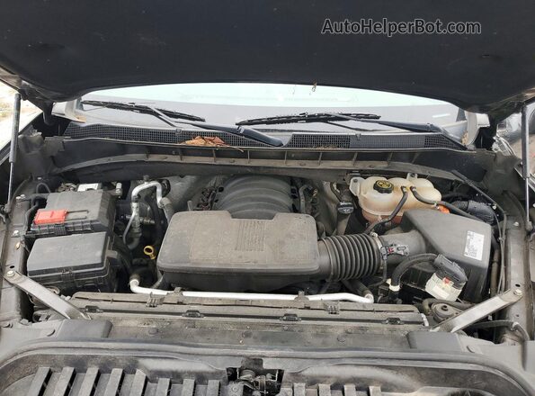 3GCPYFED4LG328656 2020 CHEVROLET SILVERADO Black უკანა სალონის ხედი