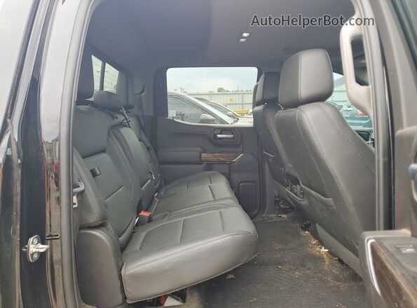 3GCPYFED4LG328656 2020 CHEVROLET SILVERADO Black უკანა სავარძლების ხედი