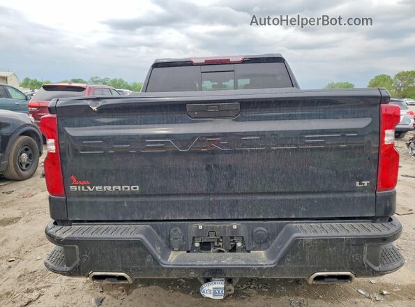 3GCPYFED4LG328656 2020 CHEVROLET SILVERADO Black უკანა ხედი